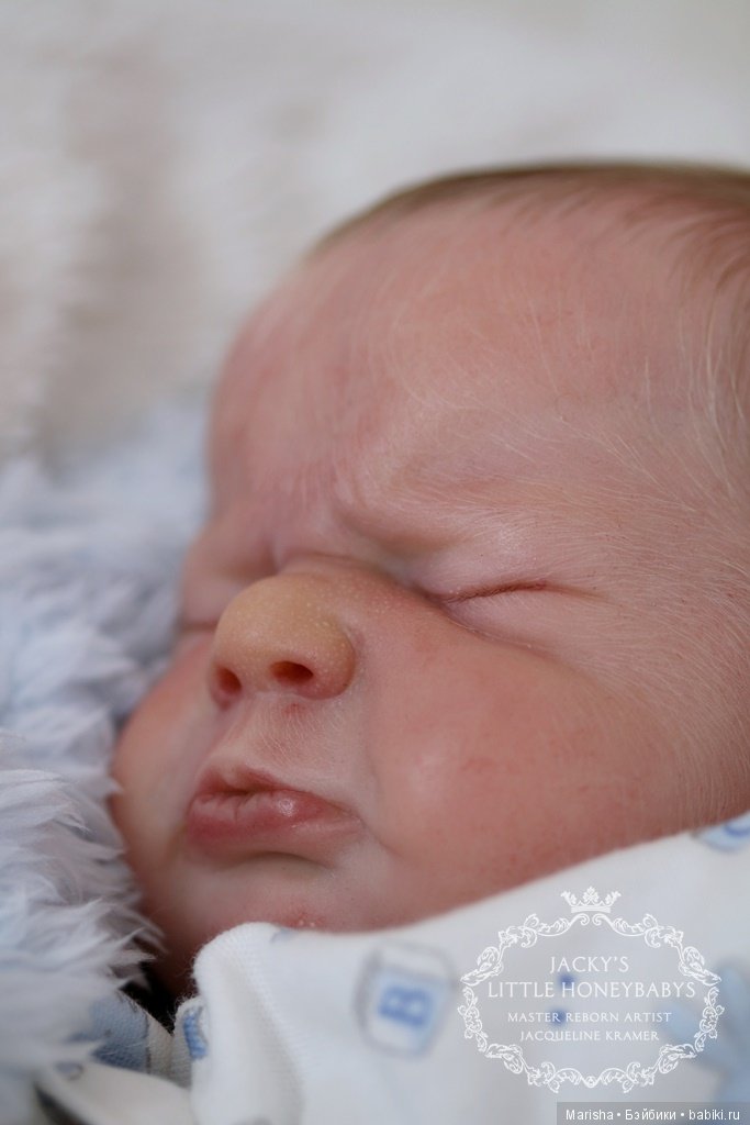 Малыш реборн Thomas скульптора Olga Auer, мастер Jacqueline Kramer (фото 10)