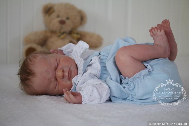 Малыш реборн Thomas скульптора Olga Auer, мастер Jacqueline Kramer
