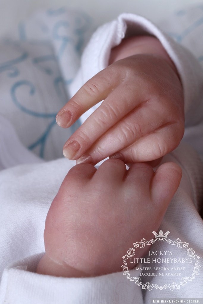 Малыш реборн Thomas скульптора Olga Auer, мастер Jacqueline Kramer