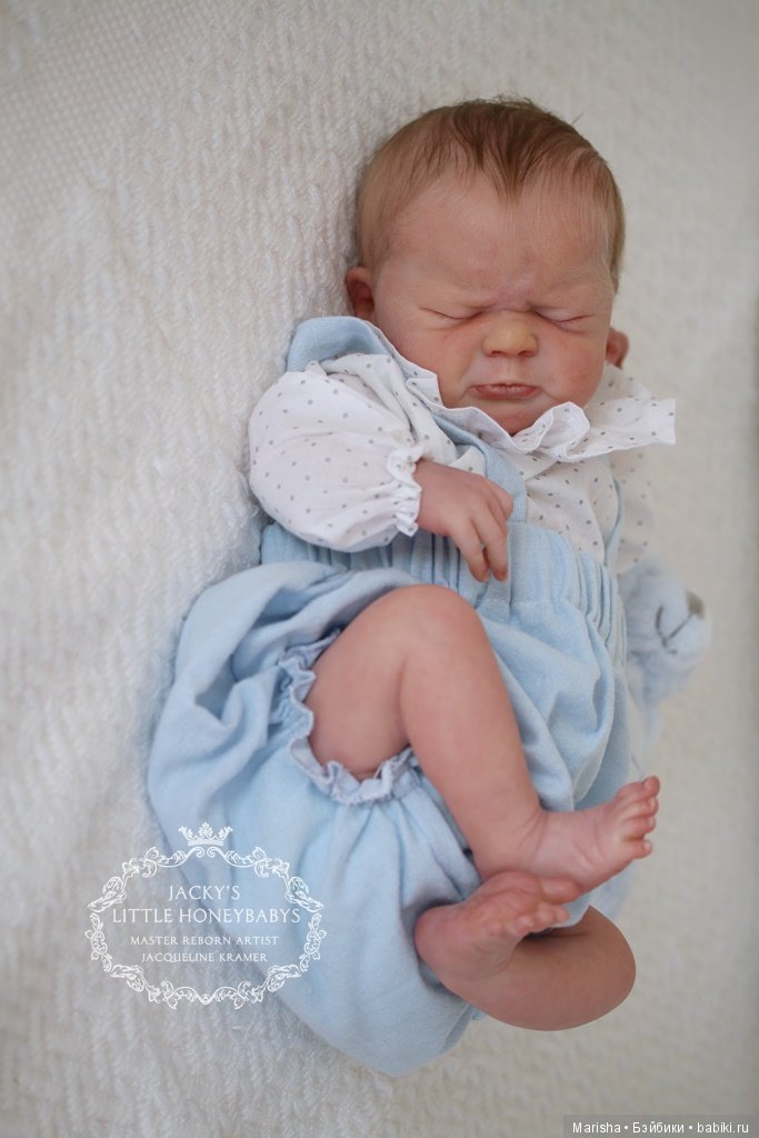 Малыш реборн Thomas скульптора Olga Auer, мастер Jacqueline Kramer