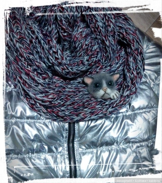 Котоброшь — Валяные игрушки из шерсти: сухое валяние (фото 6)