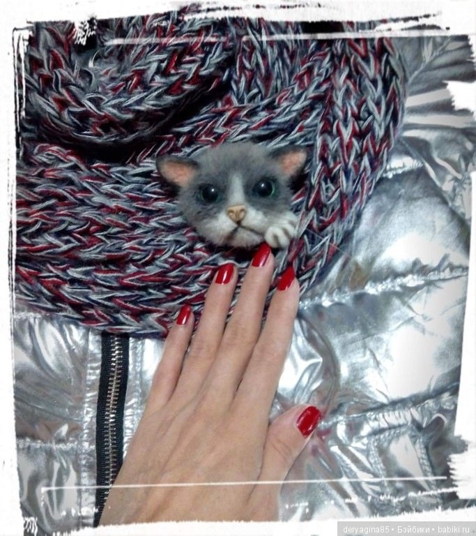 Котоброшь — Валяные игрушки из шерсти: сухое валяние (фото 2)