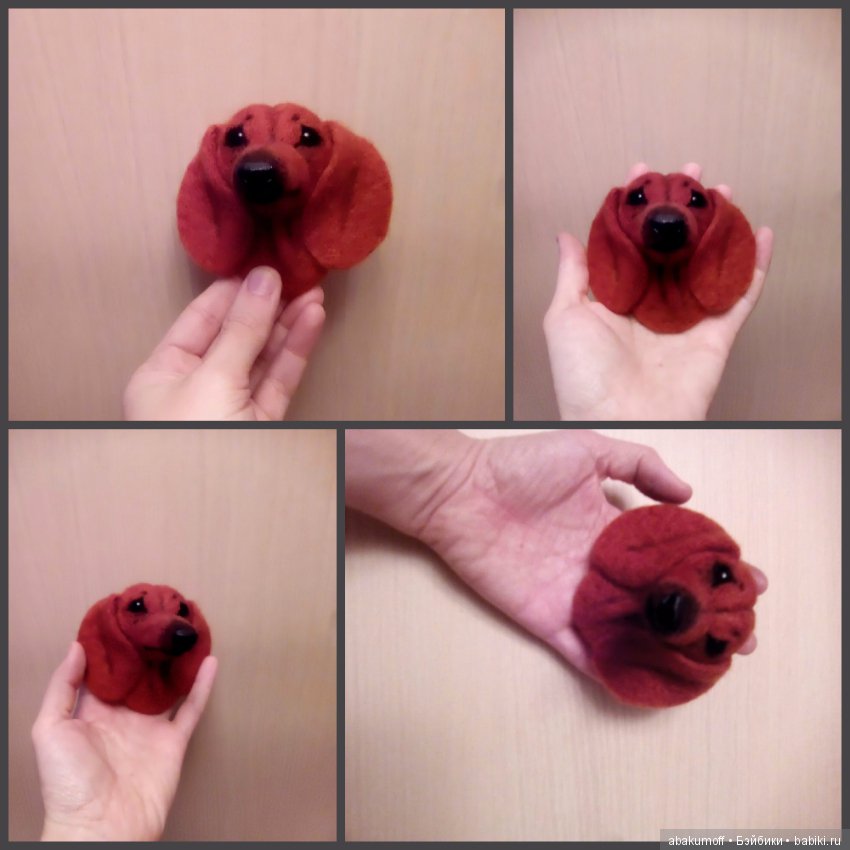 Брошь — Валяные игрушки из шерсти: сухое валяние (фото 2)