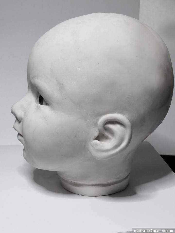 Вивьен Ли - маленькая вечность, молд куклы реборн от скульптора Ольги Ченской (фото 5)