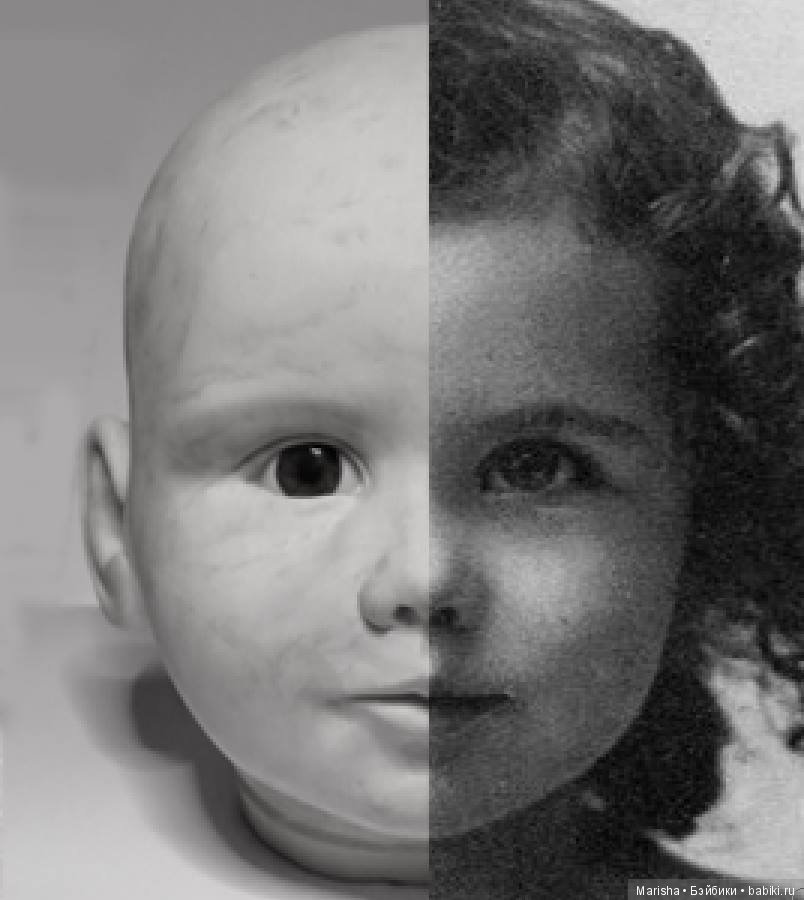 Вивьен Ли - маленькая вечность, молд куклы реборн от скульптора Ольги Ченской (фото 3)