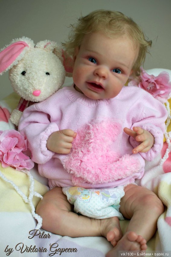 Pilar малышка — Куклы Реборн (Reborn): работы мастеров (фото 4)