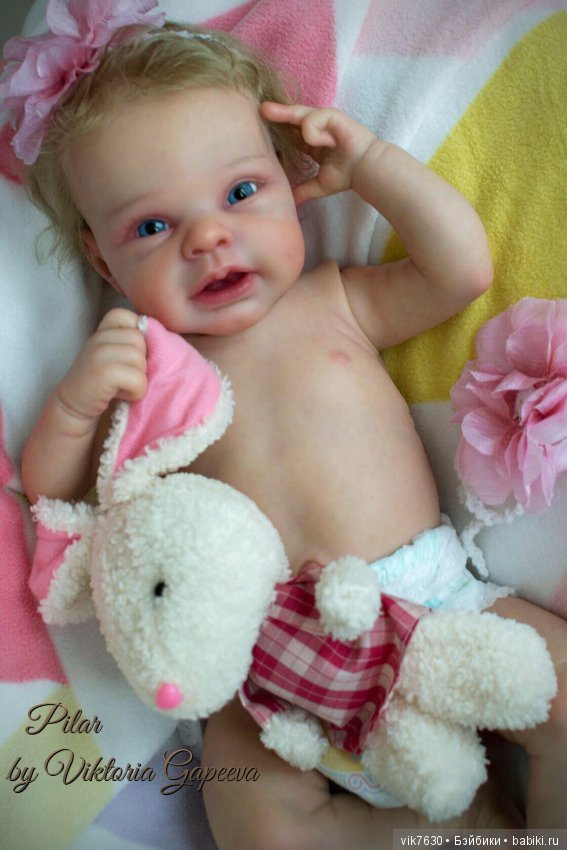 Pilar малышка — Куклы Реборн (Reborn): работы мастеров
