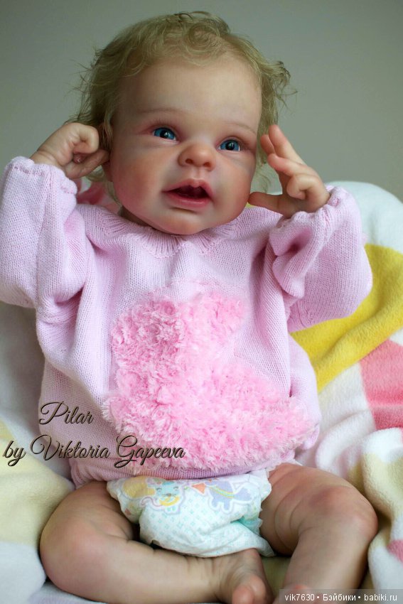 Pilar малышка — Куклы Реборн (Reborn): работы мастеров (фото 7)