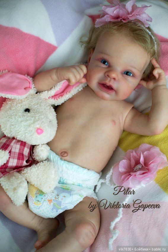 Pilar малышка — Куклы Реборн (Reborn): работы мастеров (фото 9)
