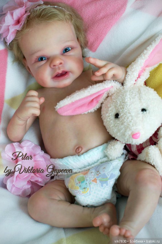 Pilar малышка — Куклы Реборн (Reborn): работы мастеров