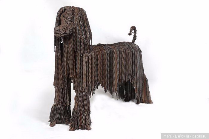 Собаки из велосипедных цепей от Nirit Levav