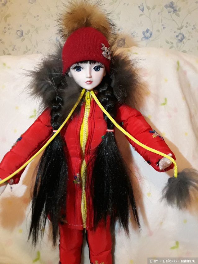 Зимний костюм Аляска — Куклы Звезды подиума (Angel Collection): шарнирные (фото 2)