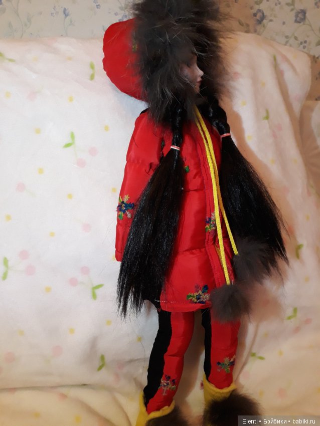 Зимний костюм Аляска — Куклы Звезды подиума (Angel Collection): шарнирные (фото 6)
