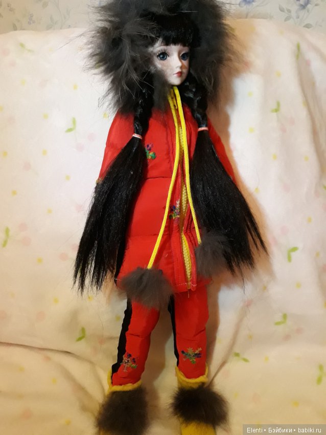 Зимний костюм Аляска — Куклы Звезды подиума (Angel Collection): шарнирные (фото 5)