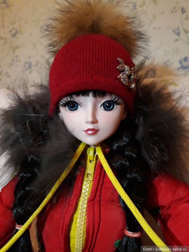 Зимний костюм Аляска — Куклы Звезды подиума (Angel Collection): шарнирные (фото 4)