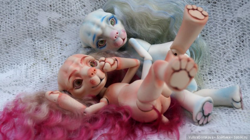 Собачки bjd — Авторские шарнирные куклы своими руками: лепка