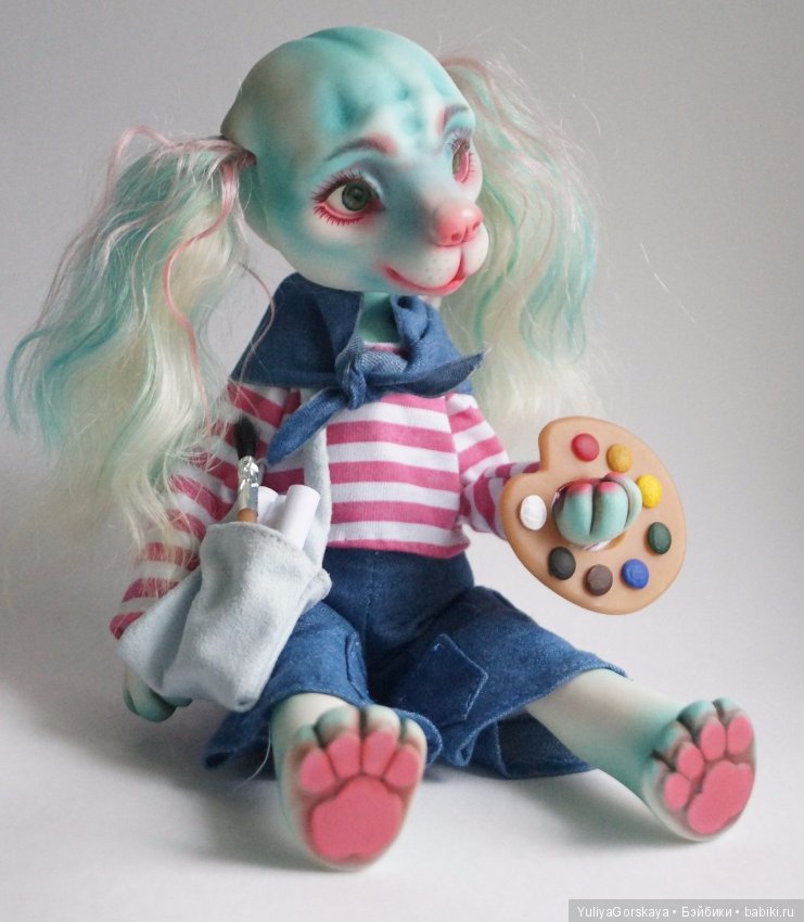 Собачки bjd — Авторские шарнирные куклы своими руками: лепка (фото 2)