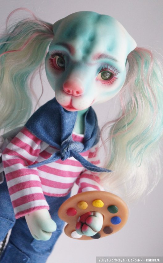 Собачки bjd — Авторские шарнирные куклы своими руками: лепка (фото 4)