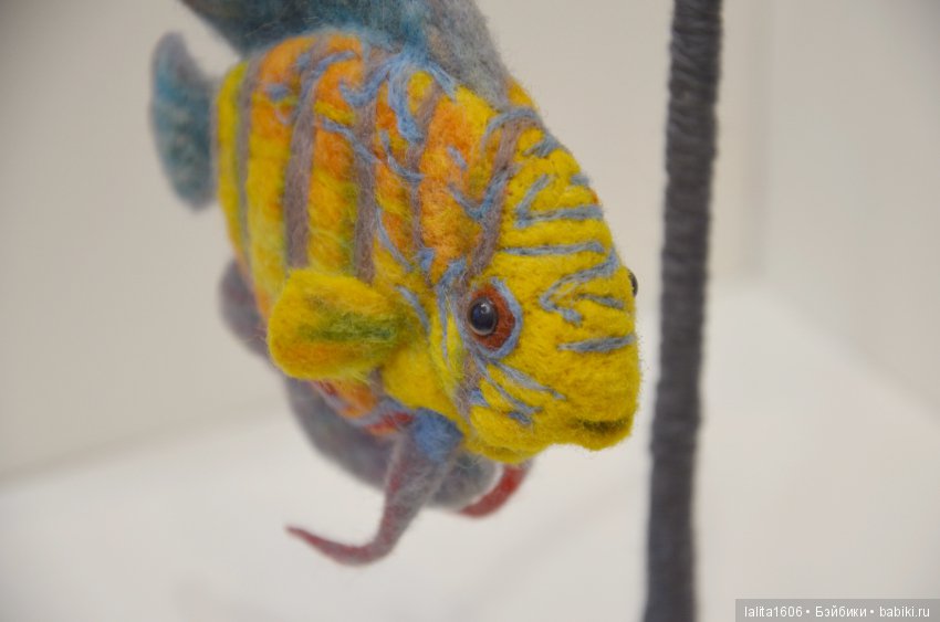 Дискус. Сухое валяние — Валяные игрушки из шерсти: сухое валяние (фото 3)