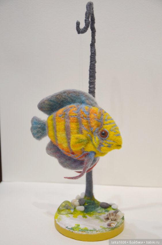 Дискус. Сухое валяние — Валяные игрушки из шерсти: сухое валяние