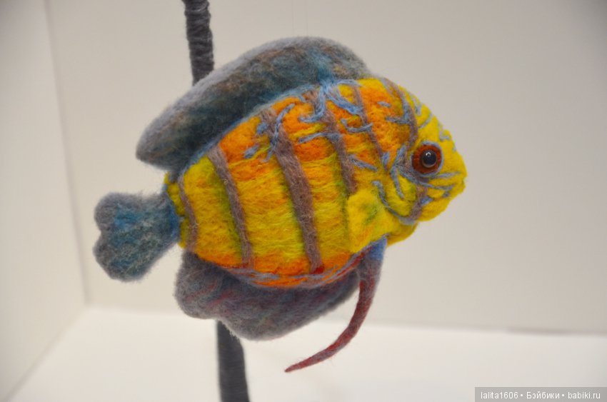 Дискус. Сухое валяние — Валяные игрушки из шерсти: сухое валяние