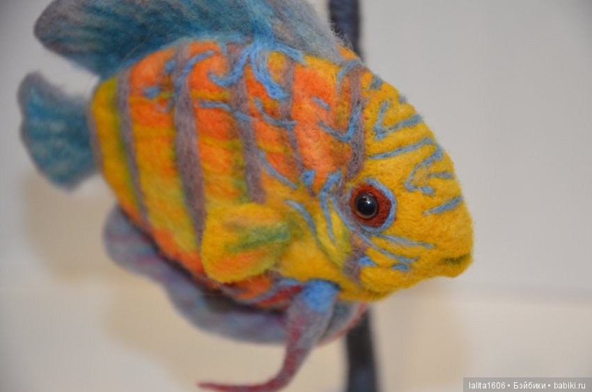 Дискус. Сухое валяние — Валяные игрушки из шерсти: сухое валяние