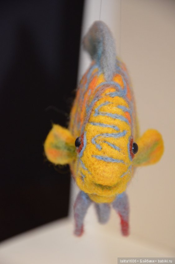 Дискус. Сухое валяние — Валяные игрушки из шерсти: сухое валяние