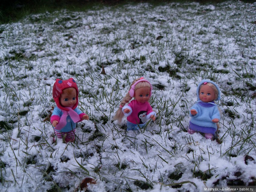 Ура, первый снег — Zapf Creation Mini: Baby Born