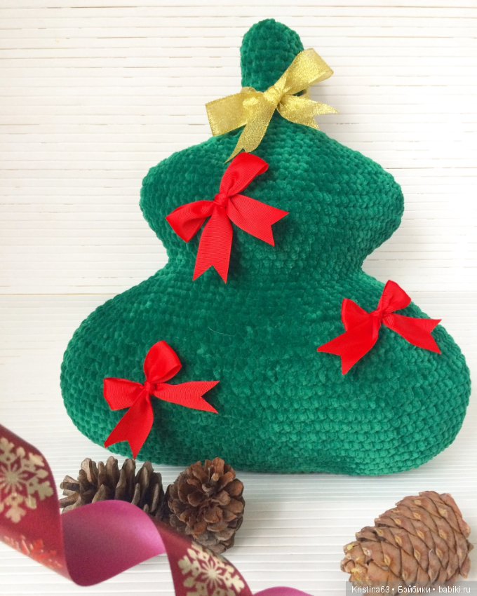 Мои игрушки из плюшевой пряжи