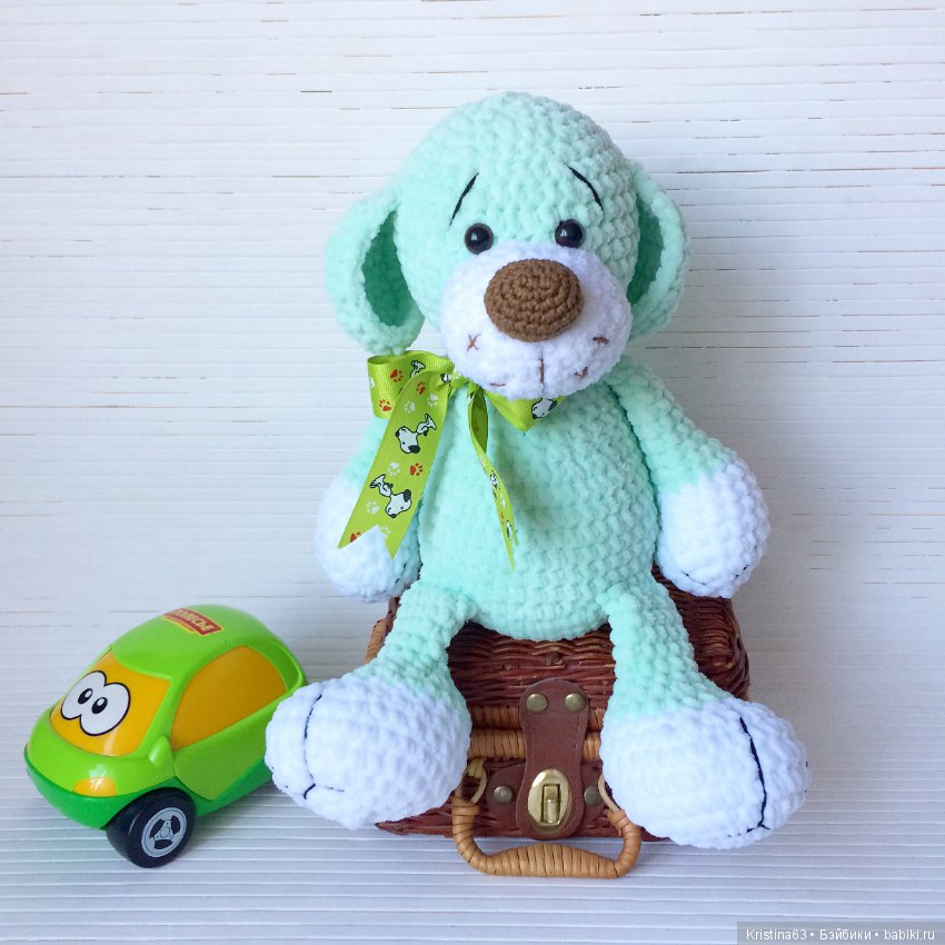 Мои игрушки из плюшевой пряжи (фото 8)