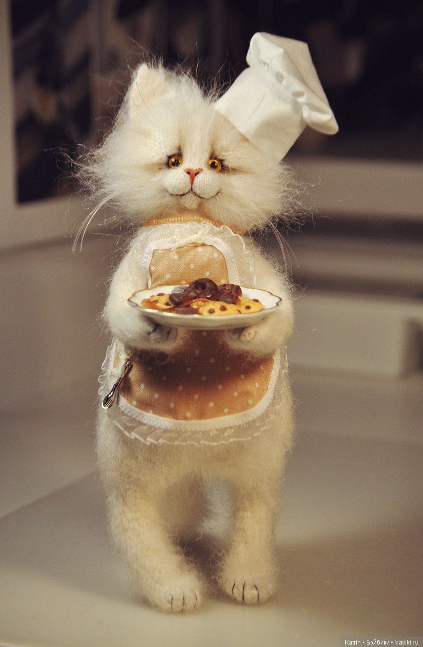 Вязанные коты, автор Ольга Бессогонова (фото 10)