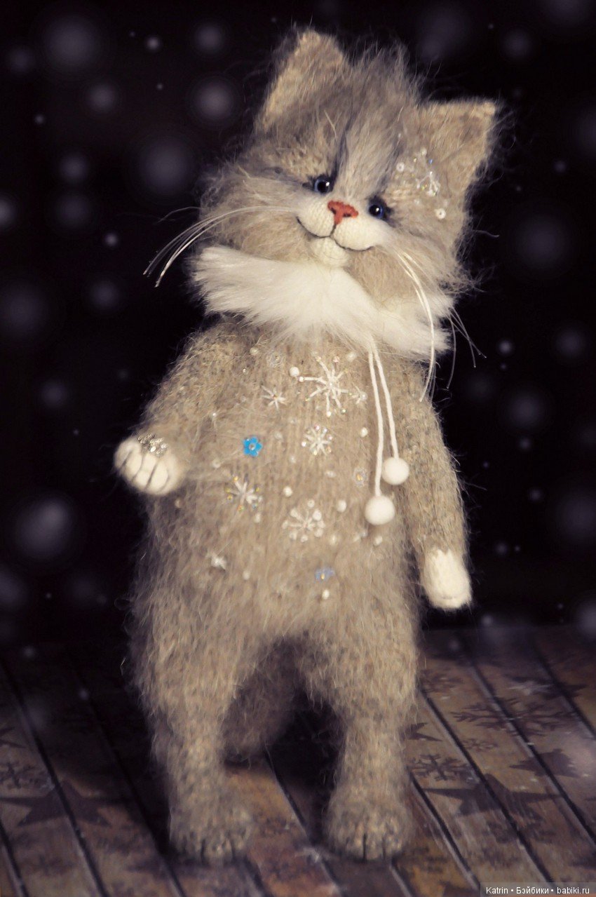 Вязанные коты, автор Ольга Бессогонова (фото 5)