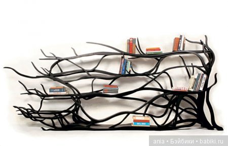 Оригинальные полки для книг (фото 7)