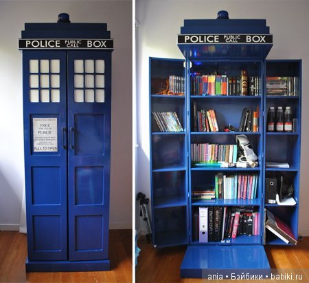 Оригинальные полки для книг