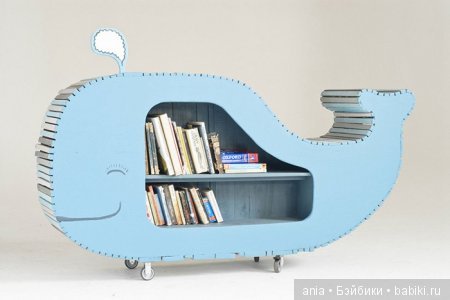 Оригинальные полки для книг (фото 10)