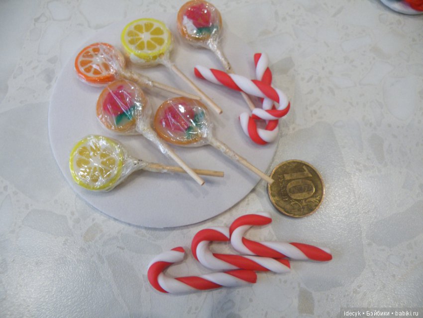 Вкусняшки к Новому году — Кукольная миниатюра своими руками: еда