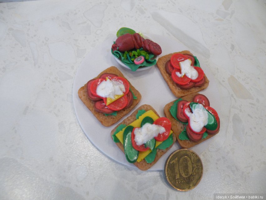 Вкусняшки к Новому году — Кукольная миниатюра своими руками: еда (фото 9)