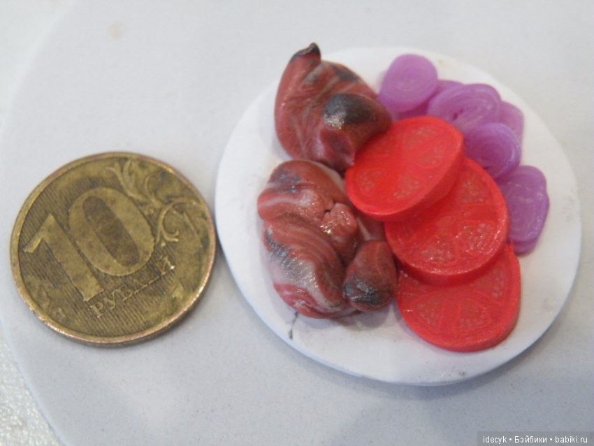 Вкусняшки к Новому году — Кукольная миниатюра своими руками: еда