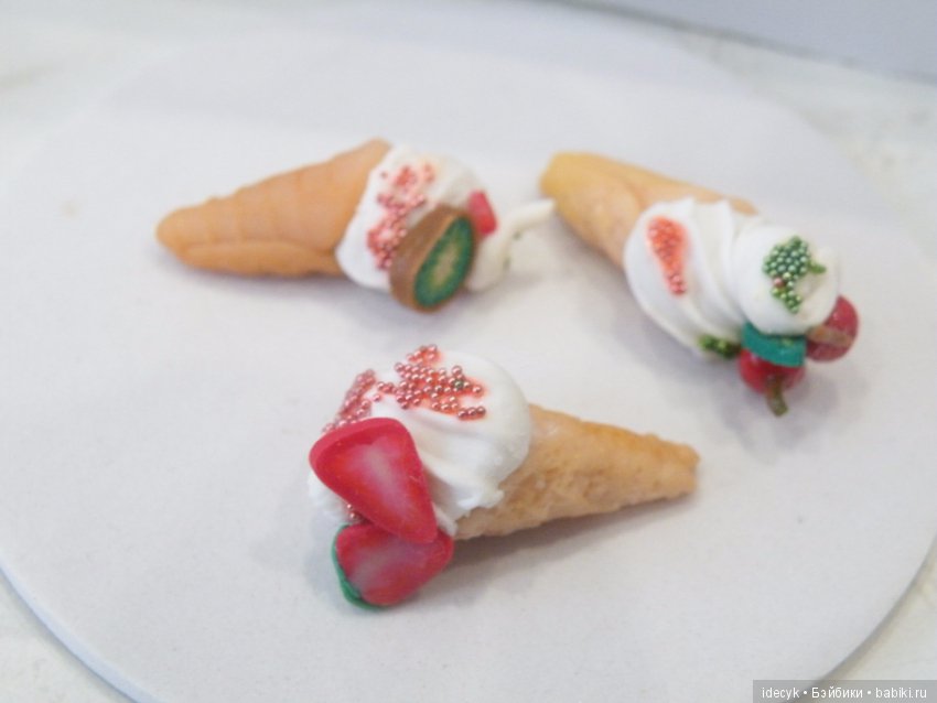 Вкусняшки к Новому году — Кукольная миниатюра своими руками: еда