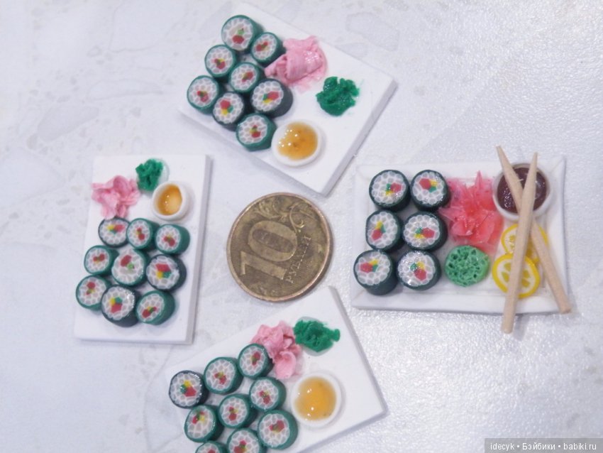 Вкусняшки к Новому году — Кукольная миниатюра своими руками: еда