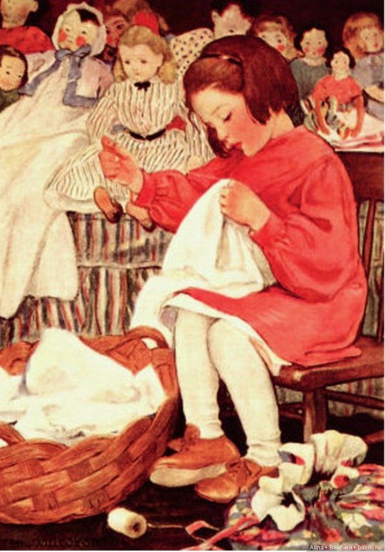 Детские наборы для рукоделия, 1885-1900е гг (фото 5)