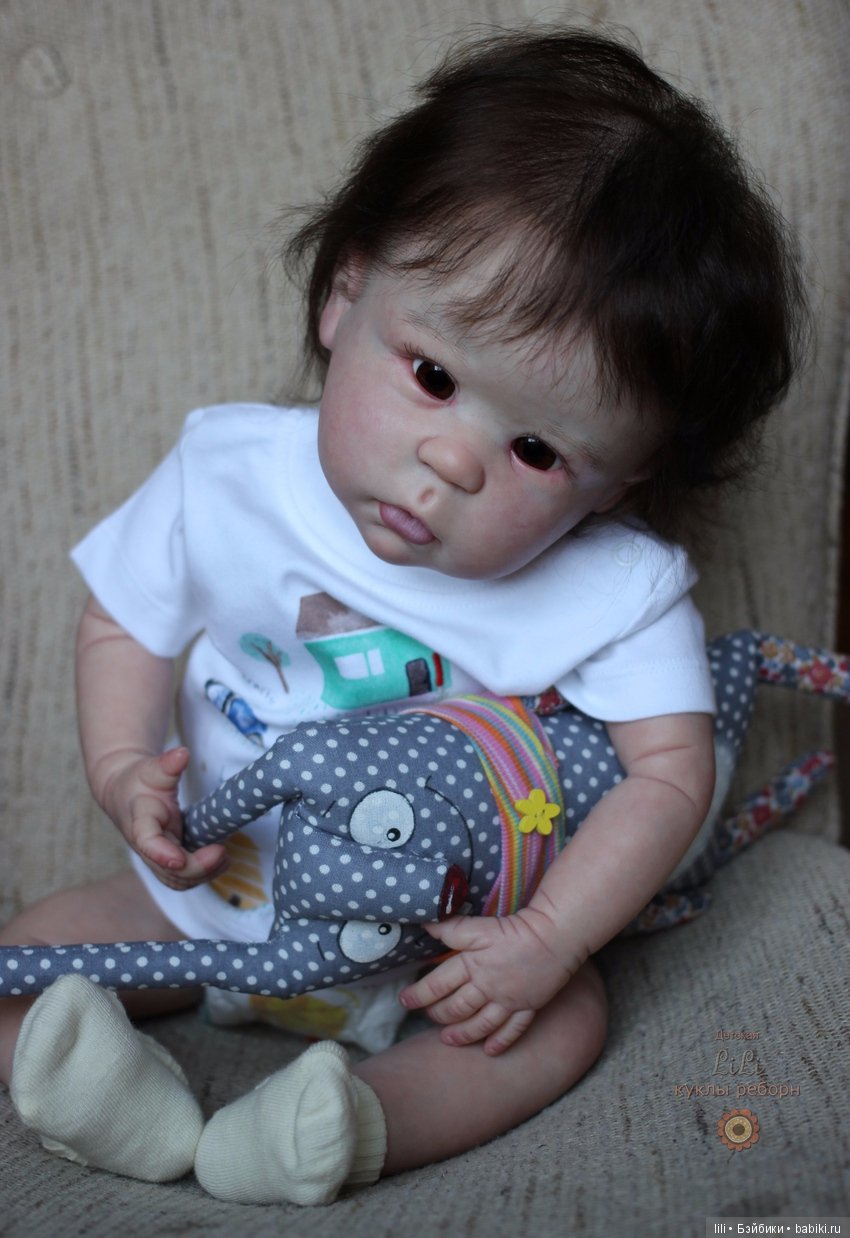 Малыш реборн Towa, молд Mia скульптора Linda Murray