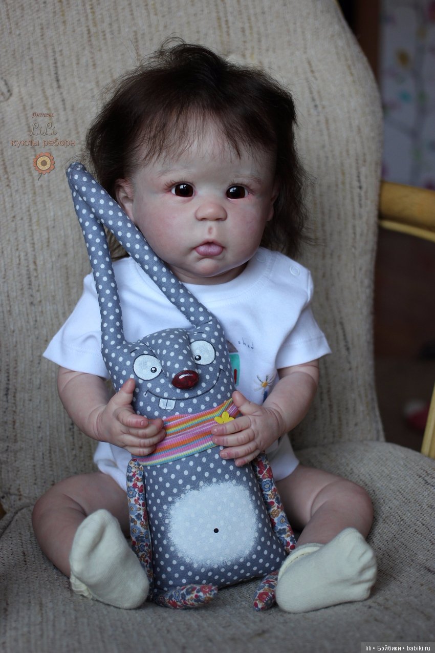 Малыш реборн Towa, молд Mia скульптора Linda Murray
