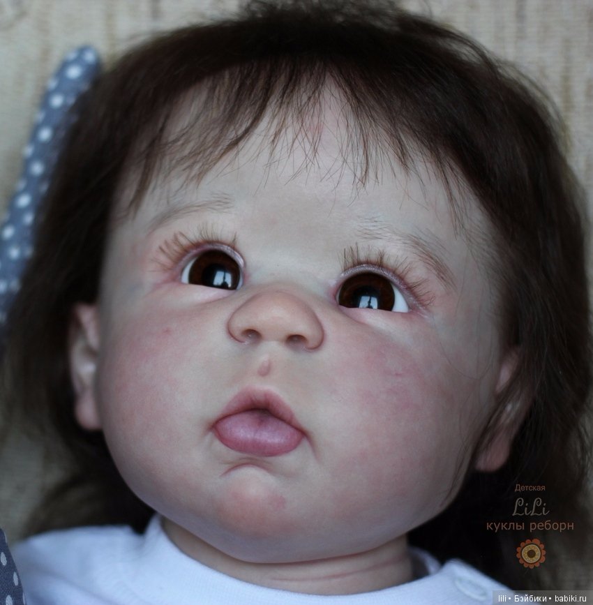 Малыш реборн Towa, молд Mia скульптора Linda Murray (фото 6)