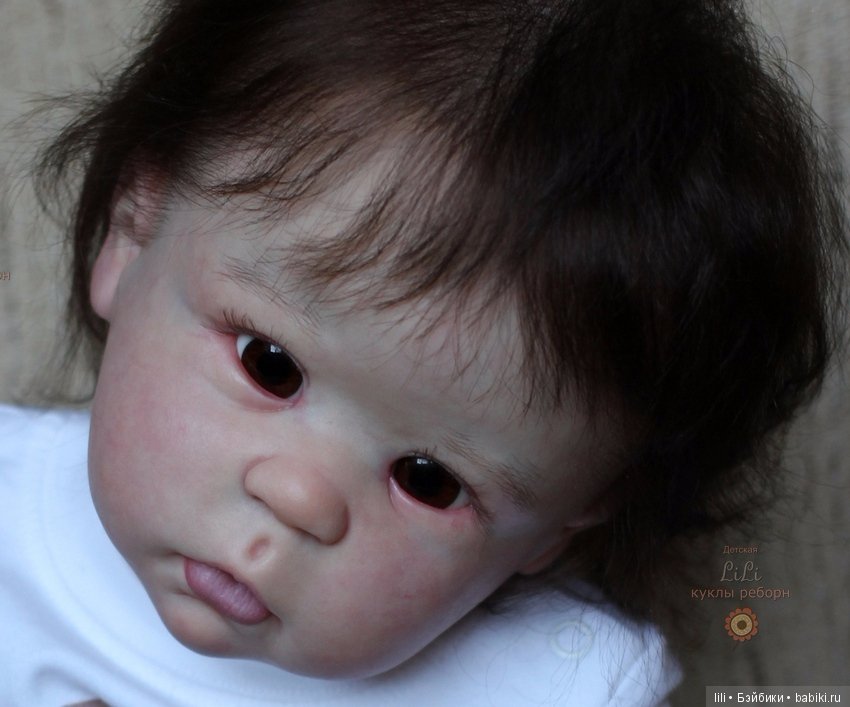 Малыш реборн Towa, молд Mia скульптора Linda Murray