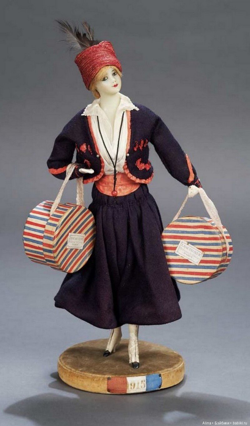 Восковые куклы, разработанные как иллюстрации изменений в моде начала XX века (фото 3)