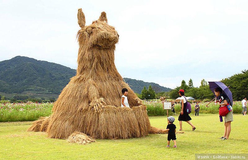 Скульптуры из соломы — Авторская скульптура и статуэтки: гипс (фото 3)