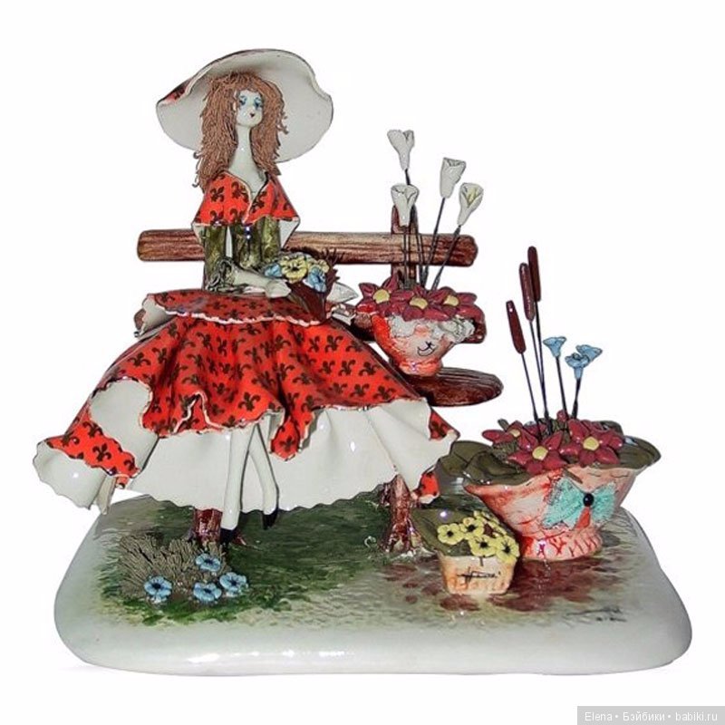 Фирма Zampiva. У фарфоровых фигурок - жизнь как у людей