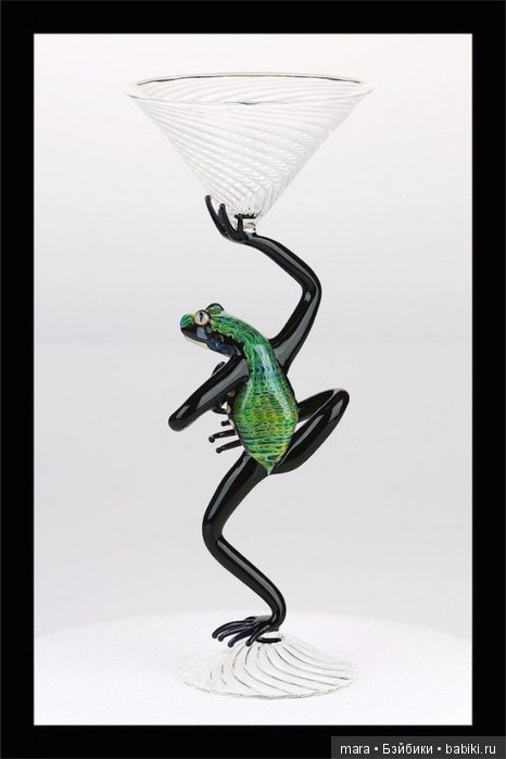 Скульптуры животных из разноцветного стекла стеклоклодува Scott Bisson
