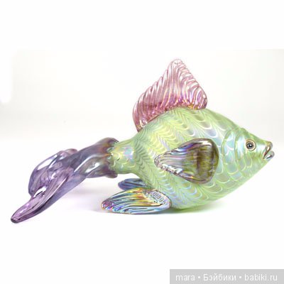 Скульптуры животных из разноцветного стекла стеклоклодува Scott Bisson